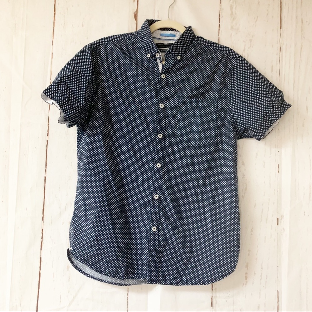 Denim & Flower medium button up mens
